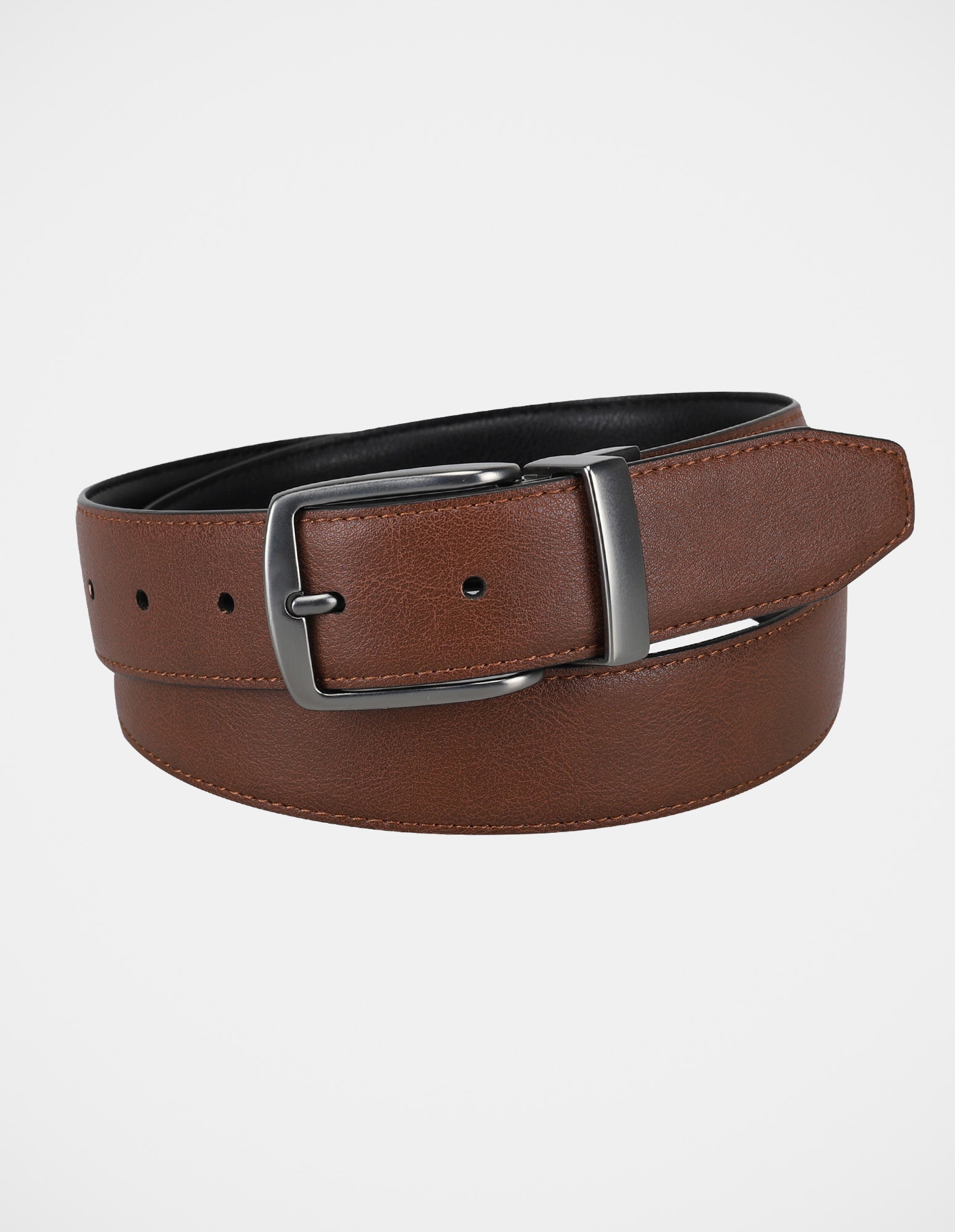 BEN SHERMAN REVERSIBLE BELT TAN/BLACK