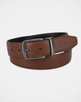BEN SHERMAN REVERSIBLE BELT TAN/BLACK