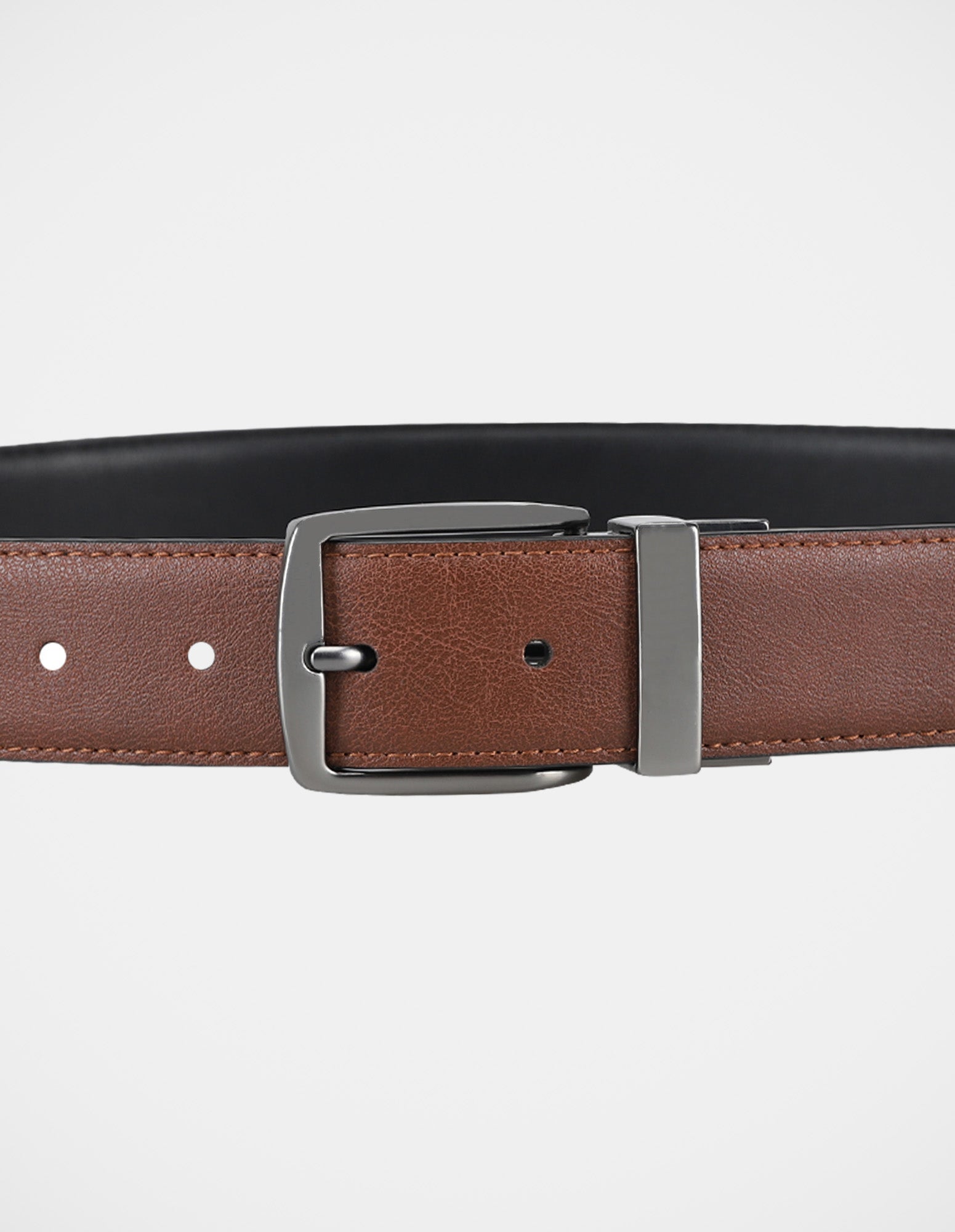 BEN SHERMAN REVERSIBLE BELT TAN/BLACK