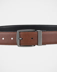 BEN SHERMAN REVERSIBLE BELT TAN/BLACK
