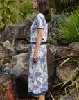COOP BLEU PRINT SKIRT