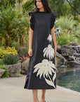 COOP THREE-MENDOUS BLOOMS DRESS