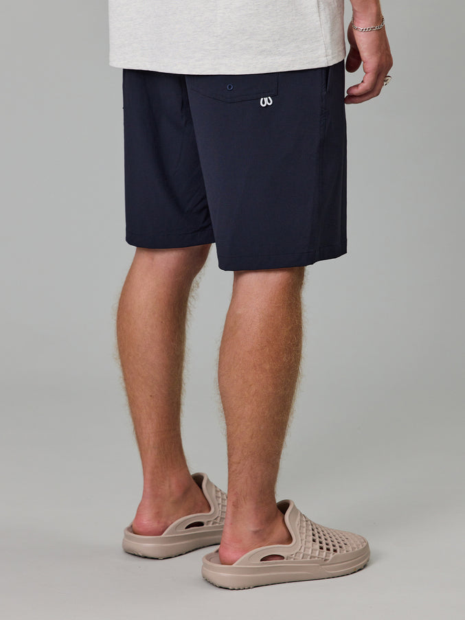 JUST ANOTHER FISHERMAN CREWMAN SHORTS 2.0 - NAVY