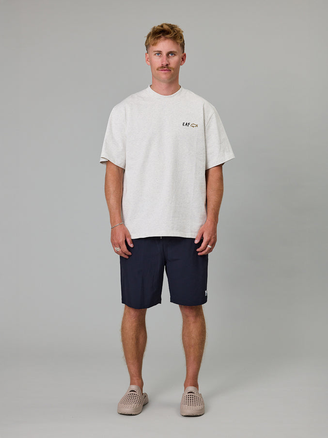 JUST ANOTHER FISHERMAN CREWMAN SHORTS 2.0 - NAVY