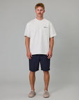 JUST ANOTHER FISHERMAN CREWMAN SHORTS 2.0 - NAVY