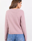 STORIES BE TOLD CAMELIA ALPACA BLEND LONG SLEEVE CREWNECK KNIT JUMPER