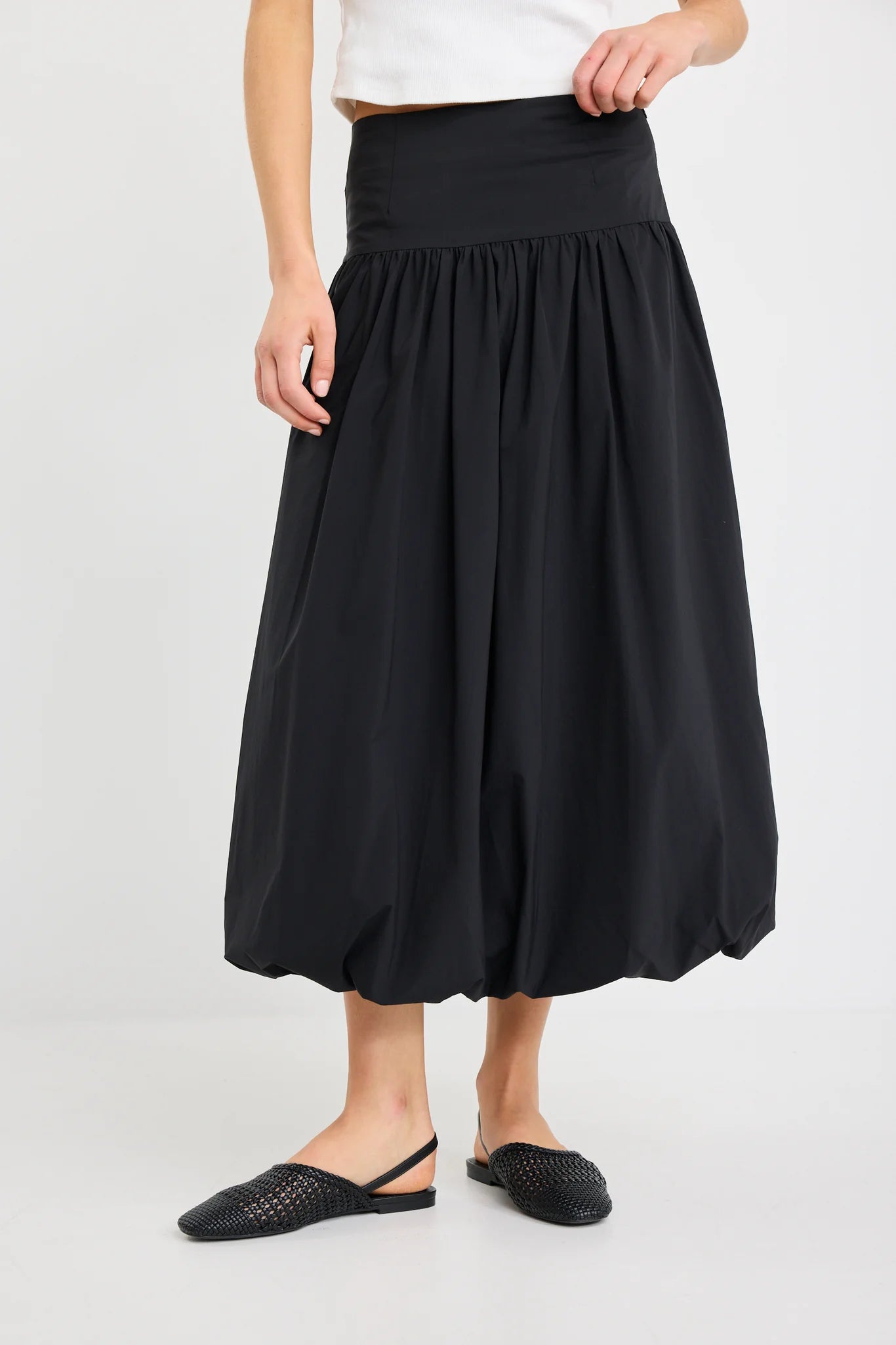 STORIES BE TOLD INTENSITY BUBBLE MIDI SKIRT
