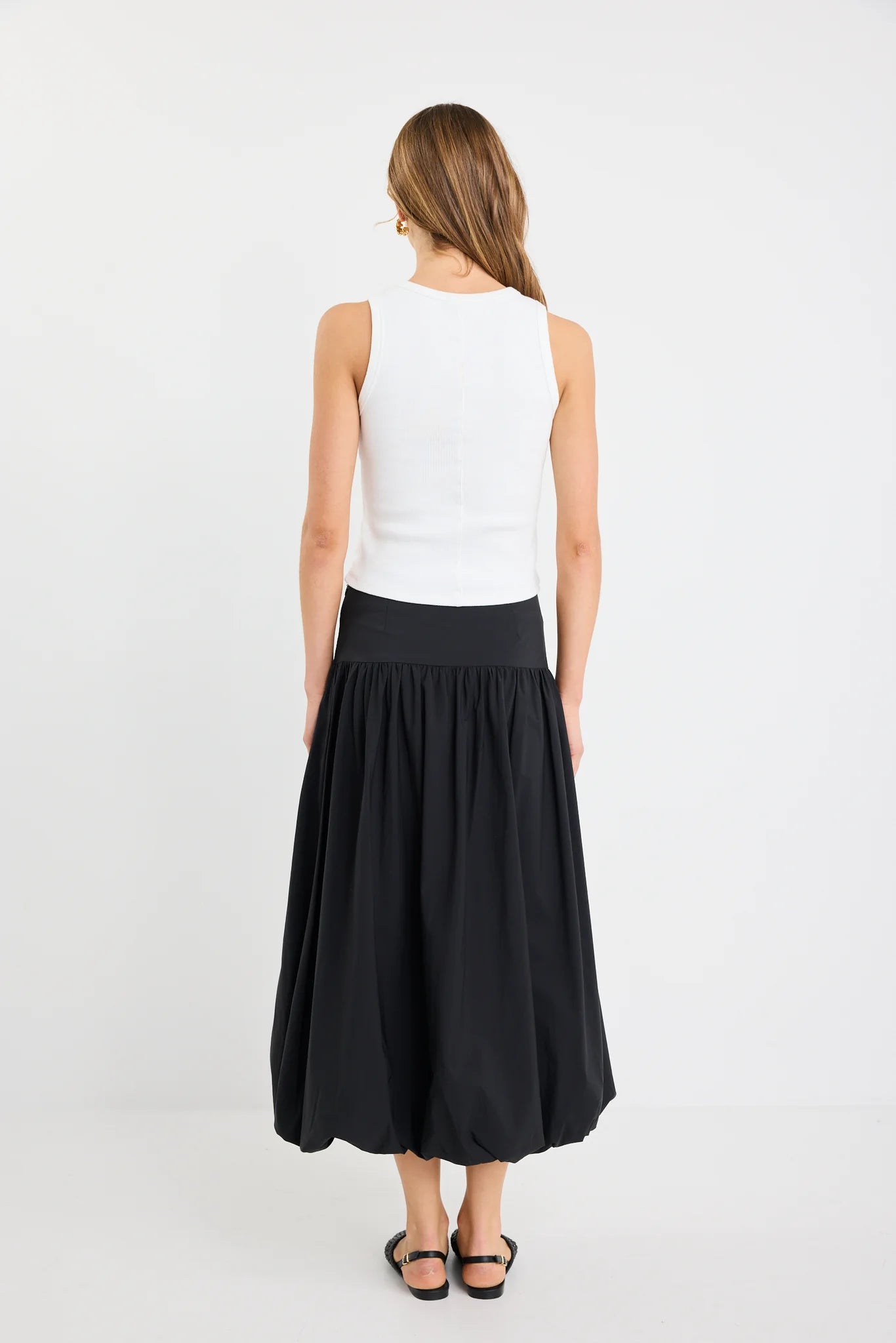 STORIES BE TOLD INTENSITY BUBBLE MIDI SKIRT