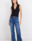 STORIES BE TOLD CONNECT JERSEY CROSS FRONT TOP