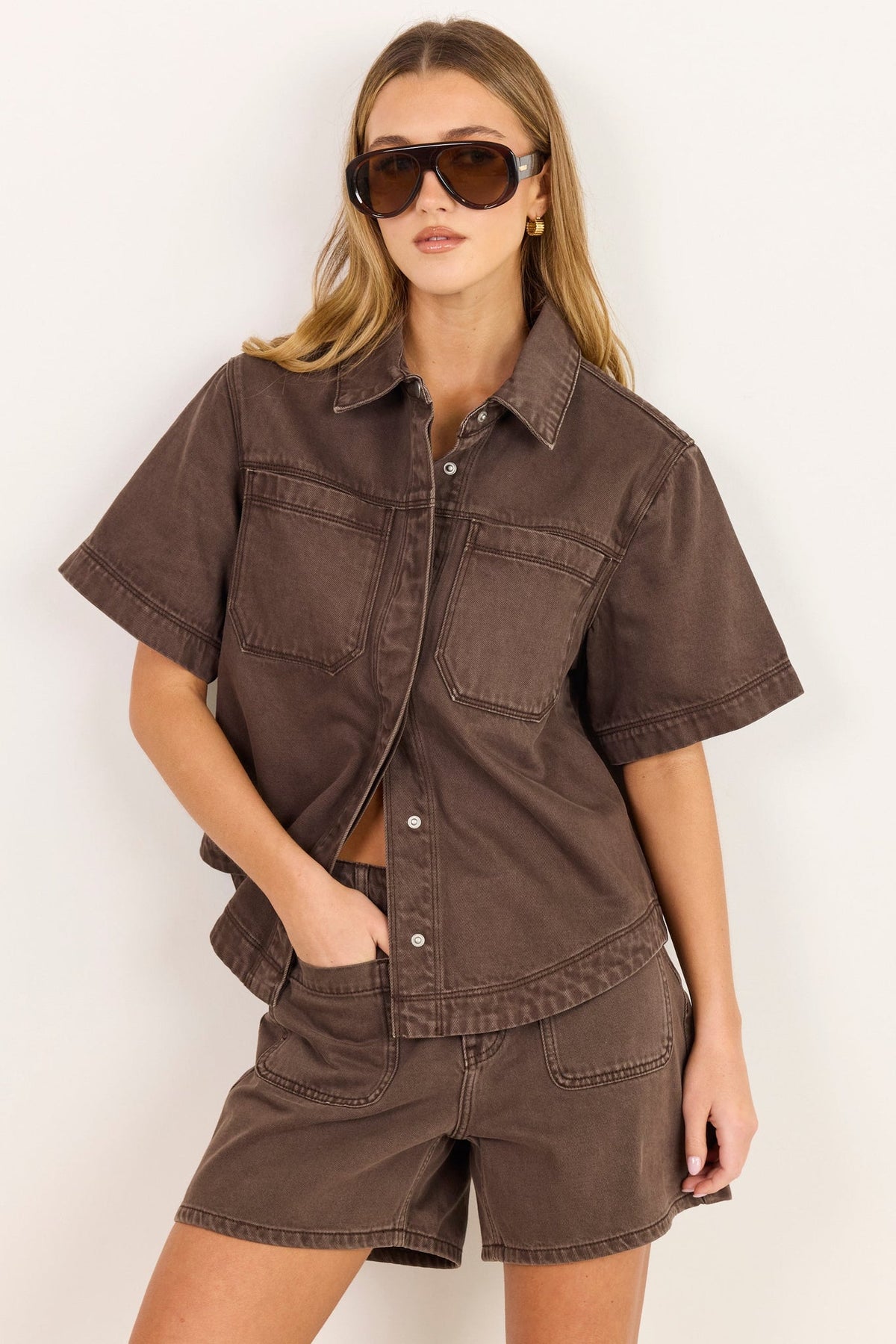 STORIES BE TOLD SIGNIFICANT POCKET FRONT SHORTS