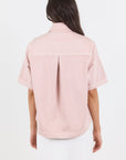 STORIES BE TOLD CRUCIAL DENIM SHORT SLEEVE SHACKET