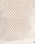 IVY + JACK DAPPLE BOXY KNIT LACE TEE