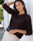 RE:UNION DAWN CROCHET KNIT JUMPER