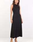 STORIES BE TOLD DEFINE PANELLED SLEEVELESS MAXI DRESS