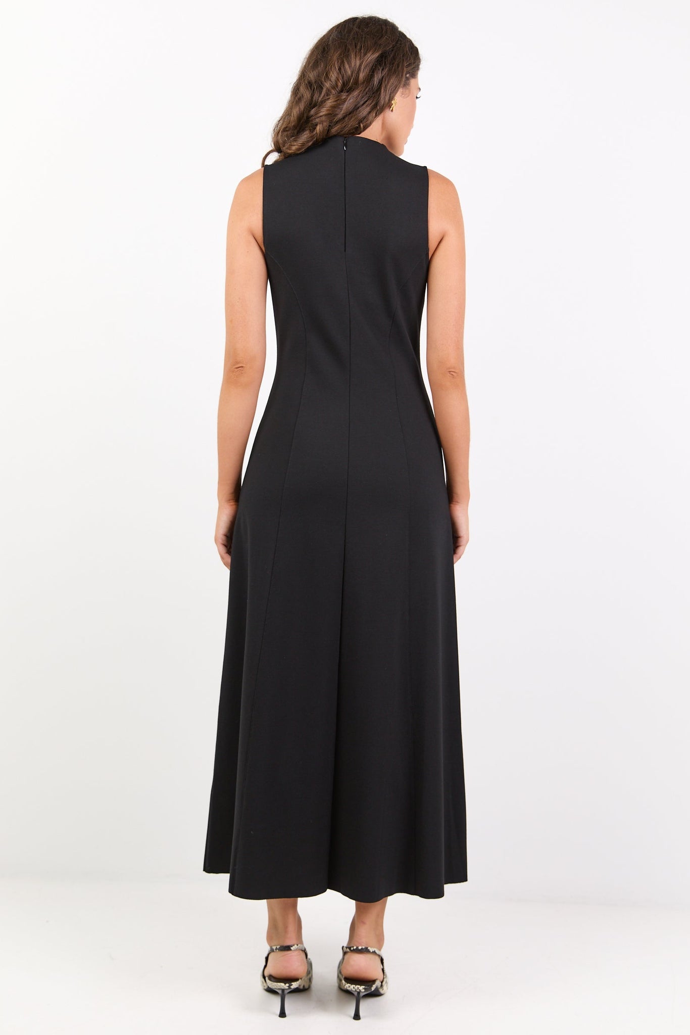 STORIES BE TOLD DEFINE PANELLED SLEEVELESS MAXI DRESS