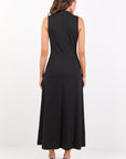 STORIES BE TOLD DEFINE PANELLED SLEEVELESS MAXI DRESS