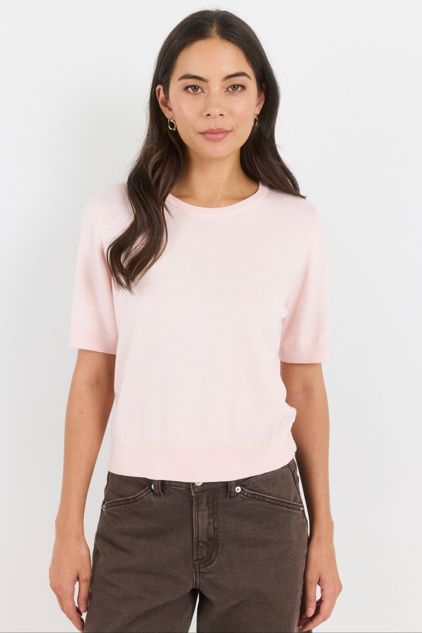 STORIES BE TOLD EDITION CREWNECK CASHEMRE BLEND KNIT TEE