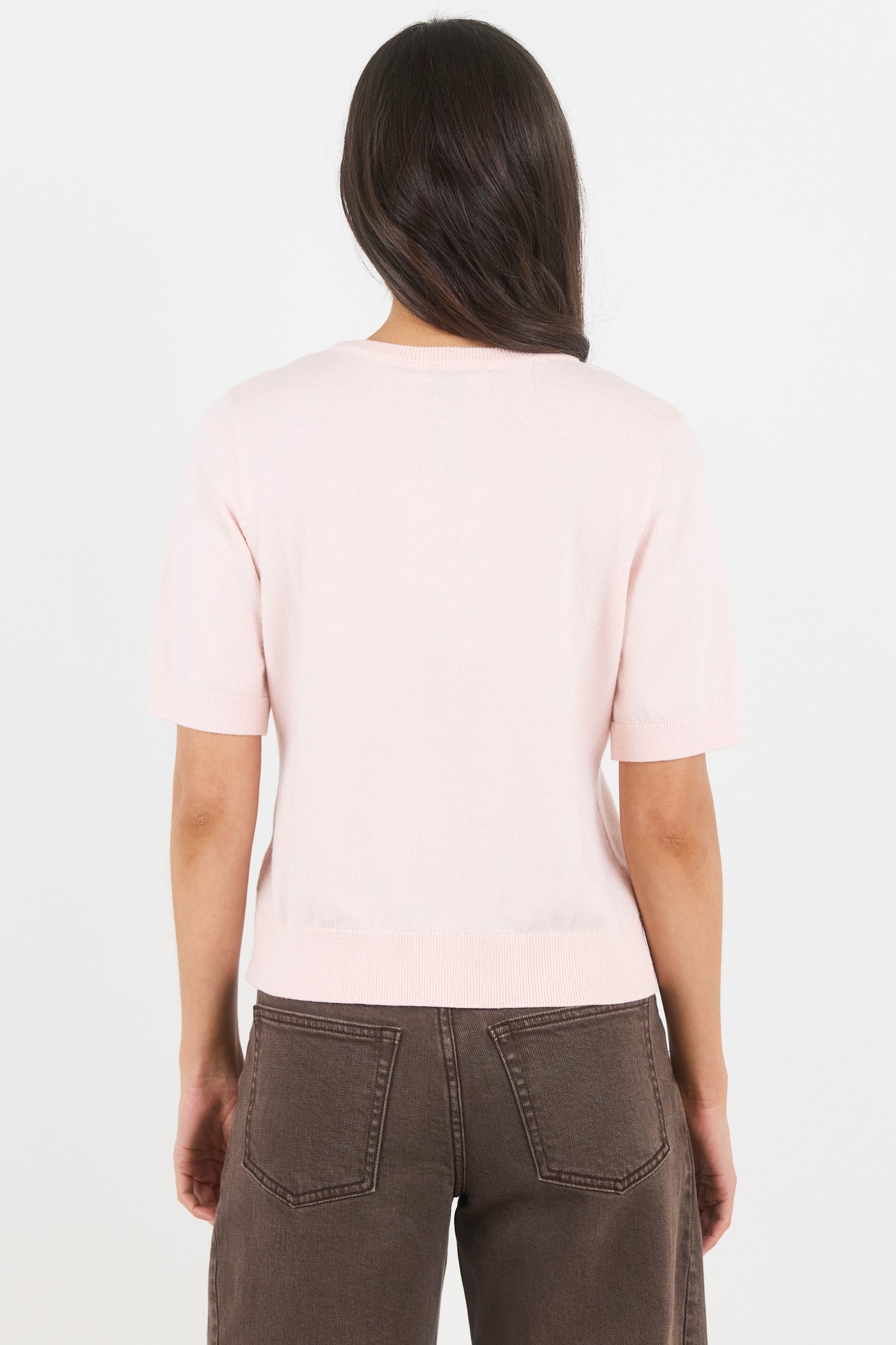 STORIES BE TOLD EDITION CREWNECK CASHEMRE BLEND KNIT TEE
