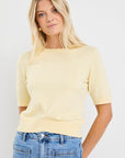 STORIES BE TOLD EDITION CREWNECK CASHMERE BLEND KNIT TEE