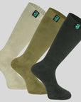 RIDGELINE WORK SOCKS MULTI FULL LENGTH 3 PACK