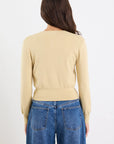 STORIES BE TOLD FORTUNE HONEY CREWNECK CARDIGAN