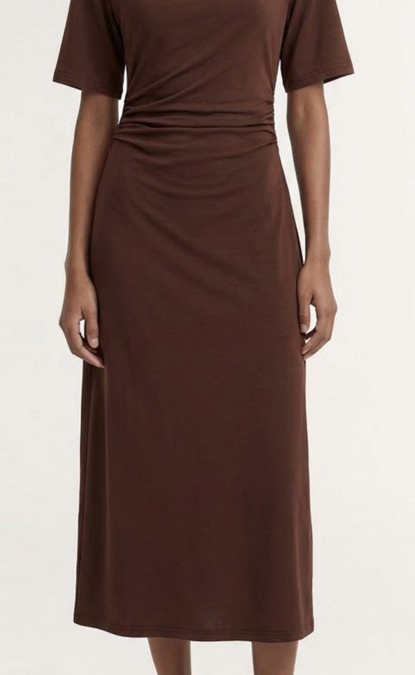 STAPLE THE LABEL LUMEN T-SHIRT MIDI DRESS