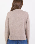 BY ROSA. HUDDLE HIGH NECK KNIT JUMPER