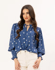 SEEKING LOLA BYRON BLOUSE