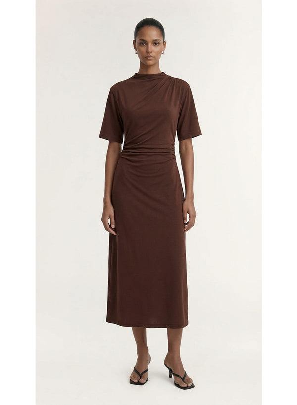 STAPLE THE LABEL LUMEN T-SHIRT MIDI DRESS