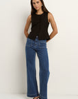 RE:UNION INFUSION LINEN VISCOSE SLEEVELESS VEST