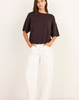STORIES BE TOLD INTREPID RELAXED KNIT TEE