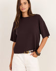 STORIES BE TOLD INTREPID RELAXED KNIT TEE