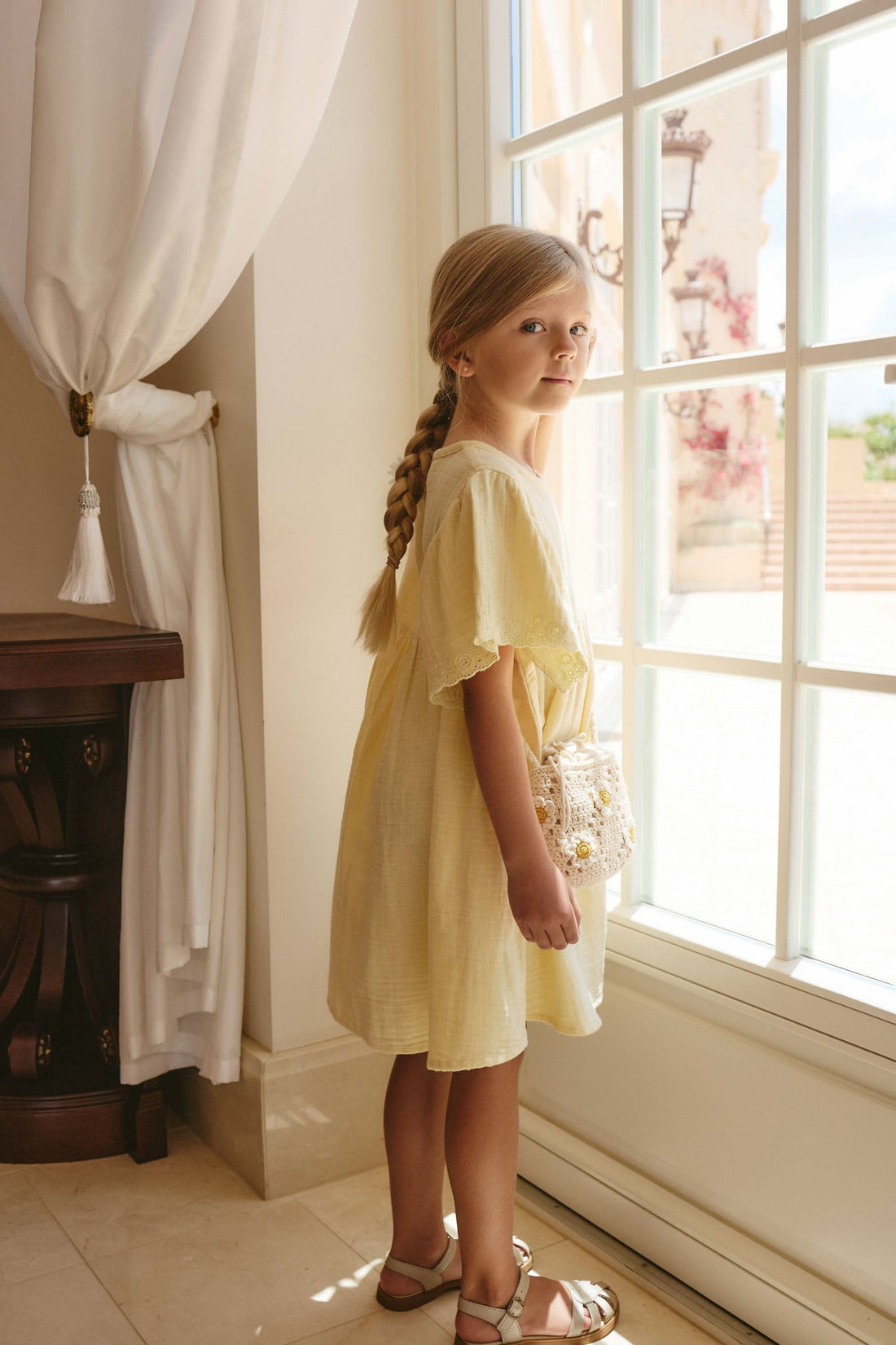 JAMIE KAY ORGANIC COTTON MUSLIN PHILLIPA DRESS