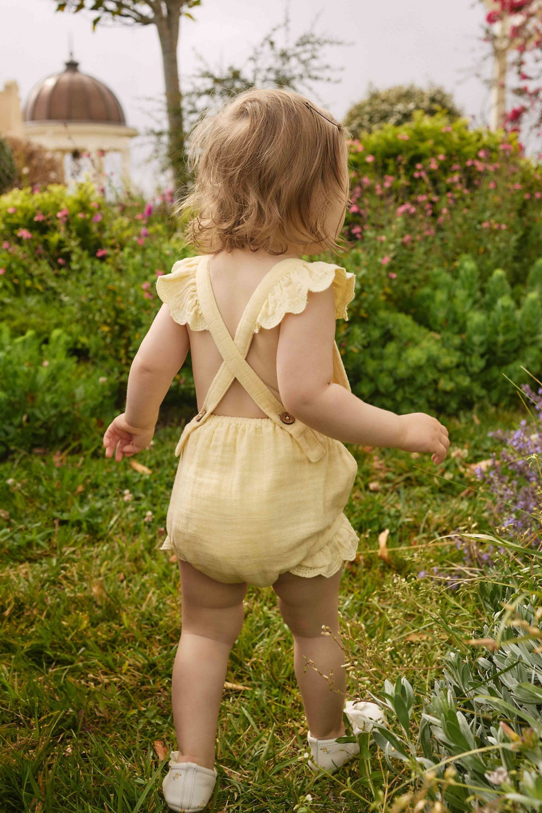 JAMIE KAY ORGANIC COTTON MUSLIN LUCIANA PLAYSUIT