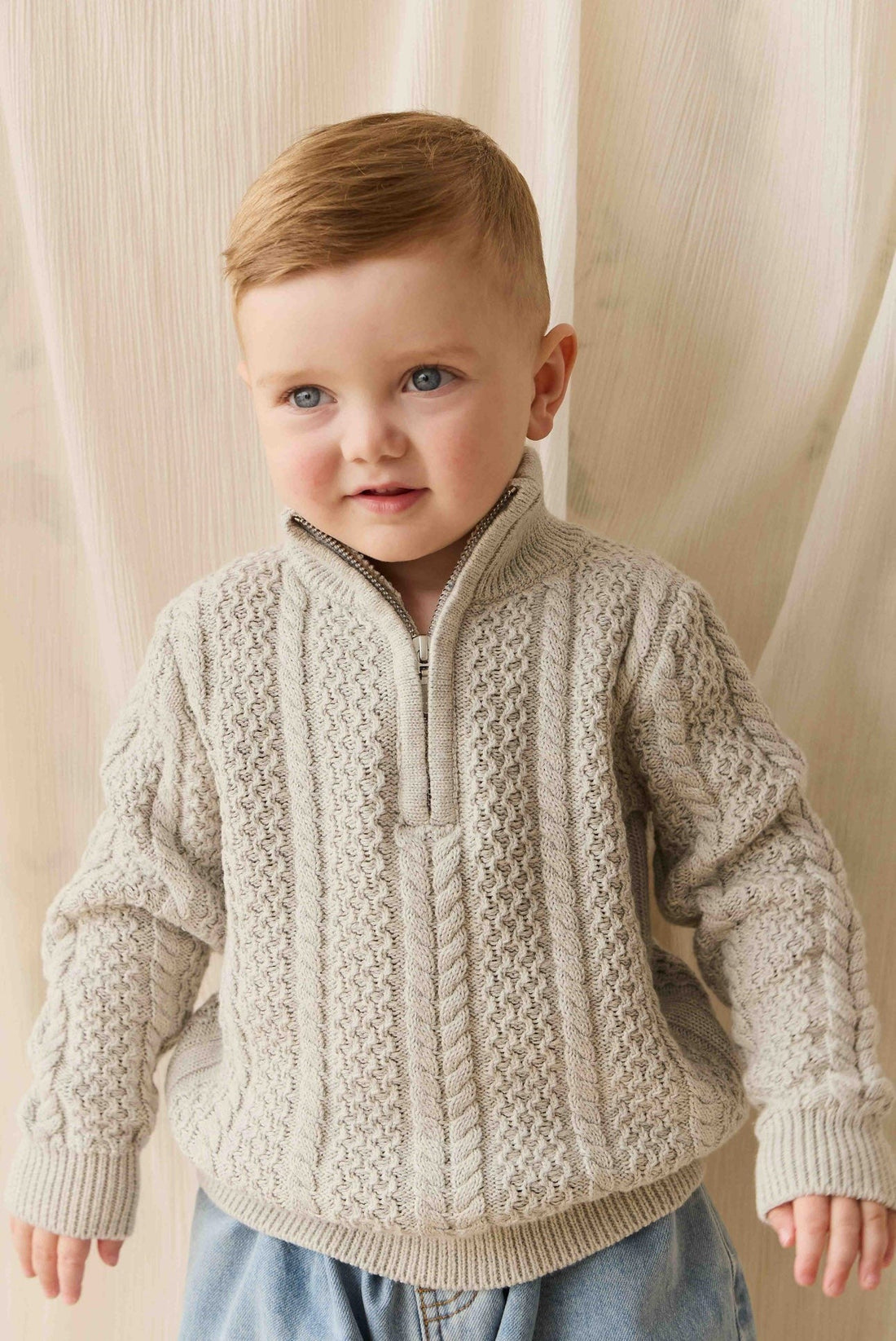 JAMIE KAY CLYDE HALF ZIP JUMPER