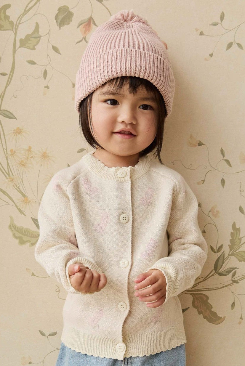 JAMIE KAY CASSIE JACQUARD CARDIGAN