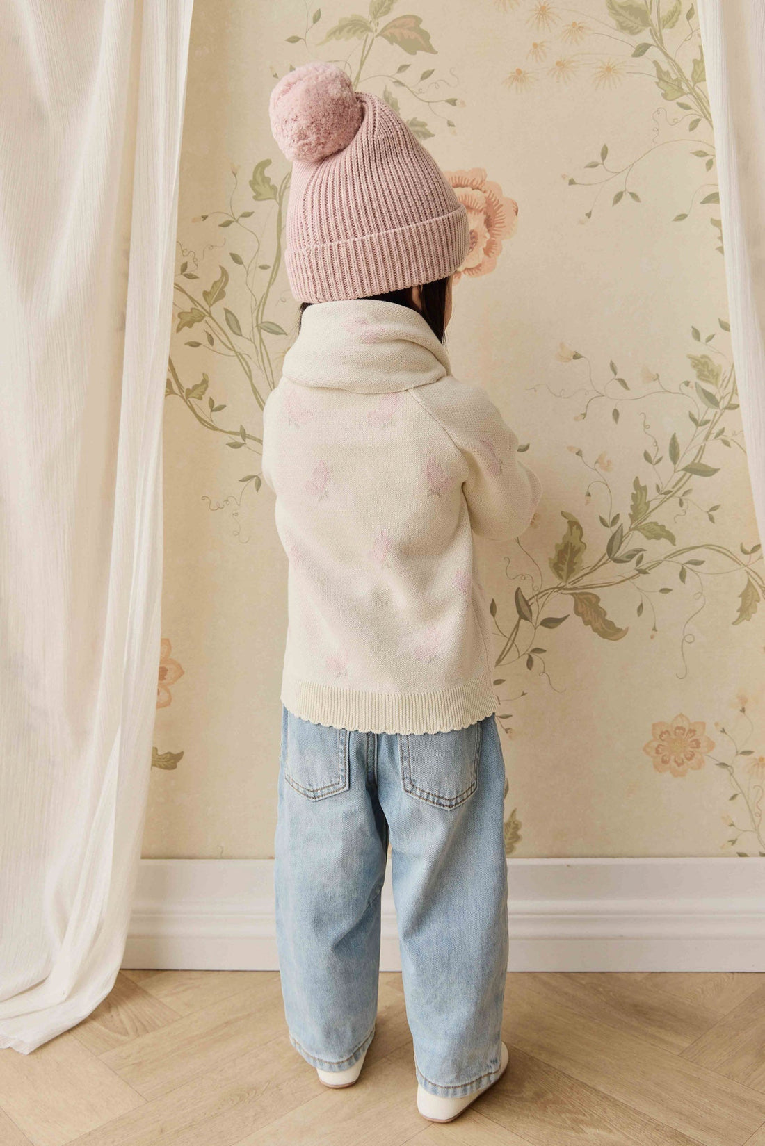 JAMIE KAY CASSIE JACQUARD CARDIGAN