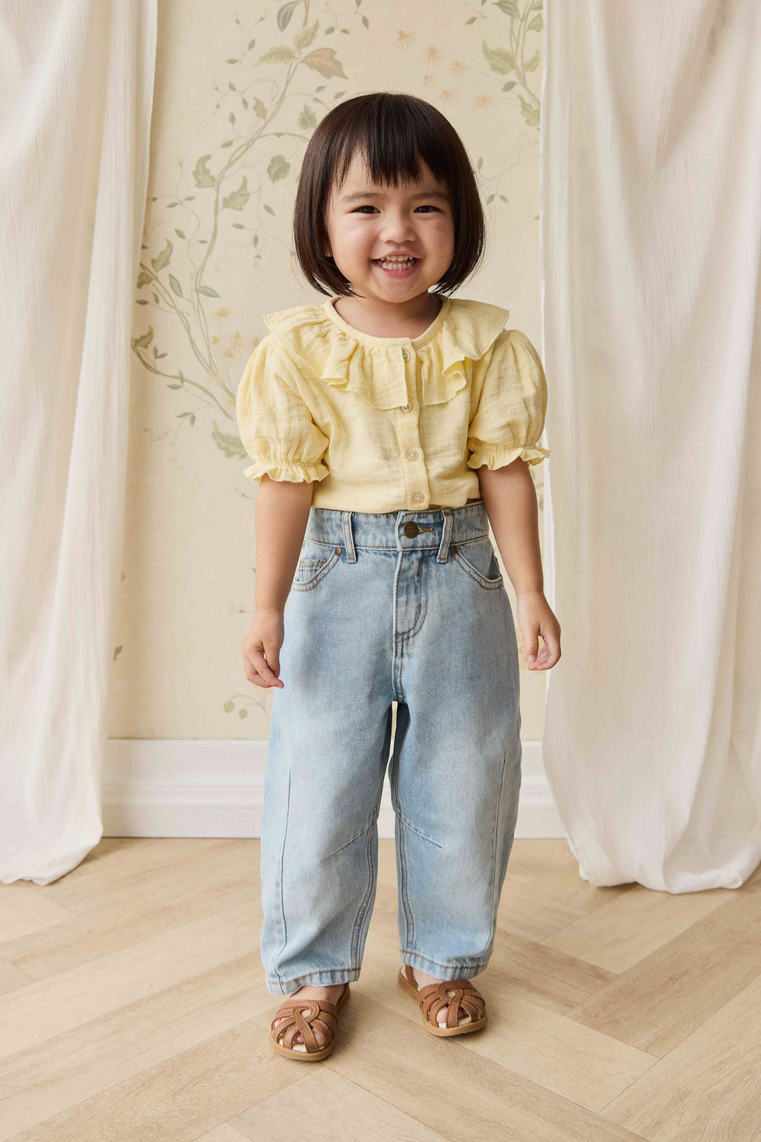 JAMIE KAY ORGANIC COTTON MUSLIN ALORA TOP