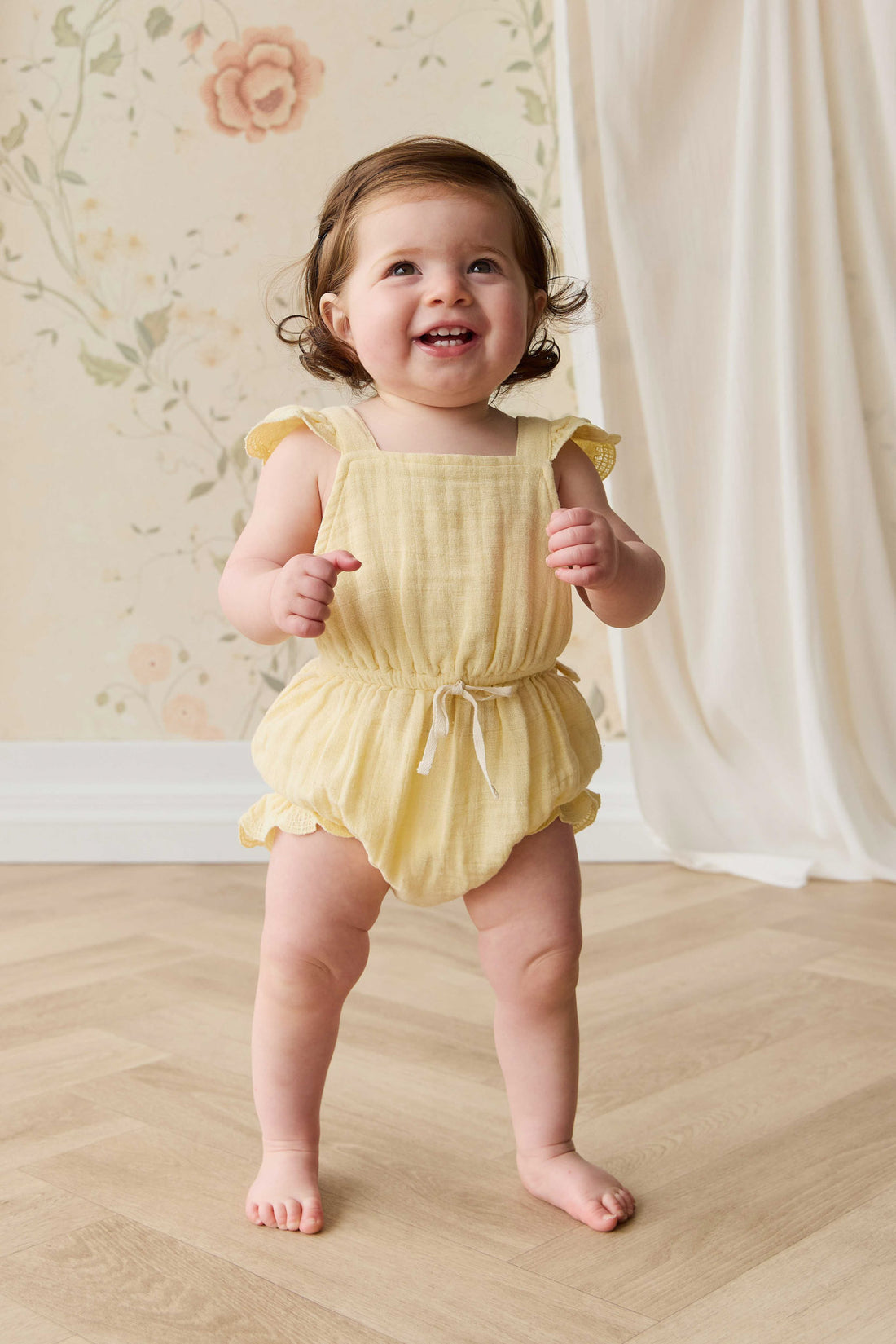JAMIE KAY ORGANIC COTTON MUSLIN LUCIANA PLAYSUIT