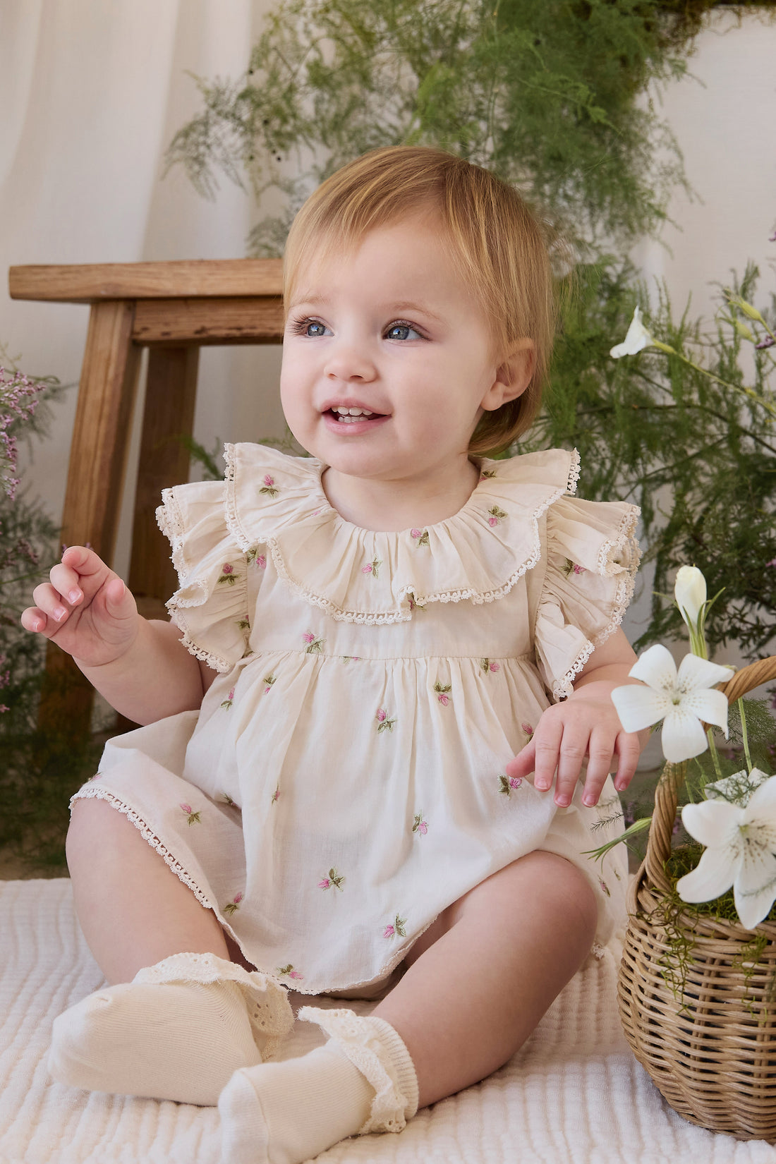 JAMIE KAY ORGANIC COTTON FRANNIE PLAYSUIT