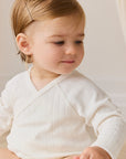 JAMIE KAY ORGANIC COTTON POINTELLE MARINA BODYSUIT