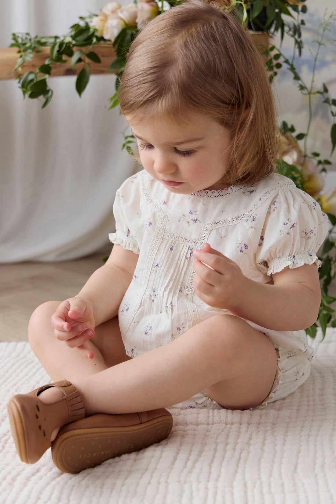 JAMIE KAY ORGANIC COTTON SAYLOR PLAYSUIT