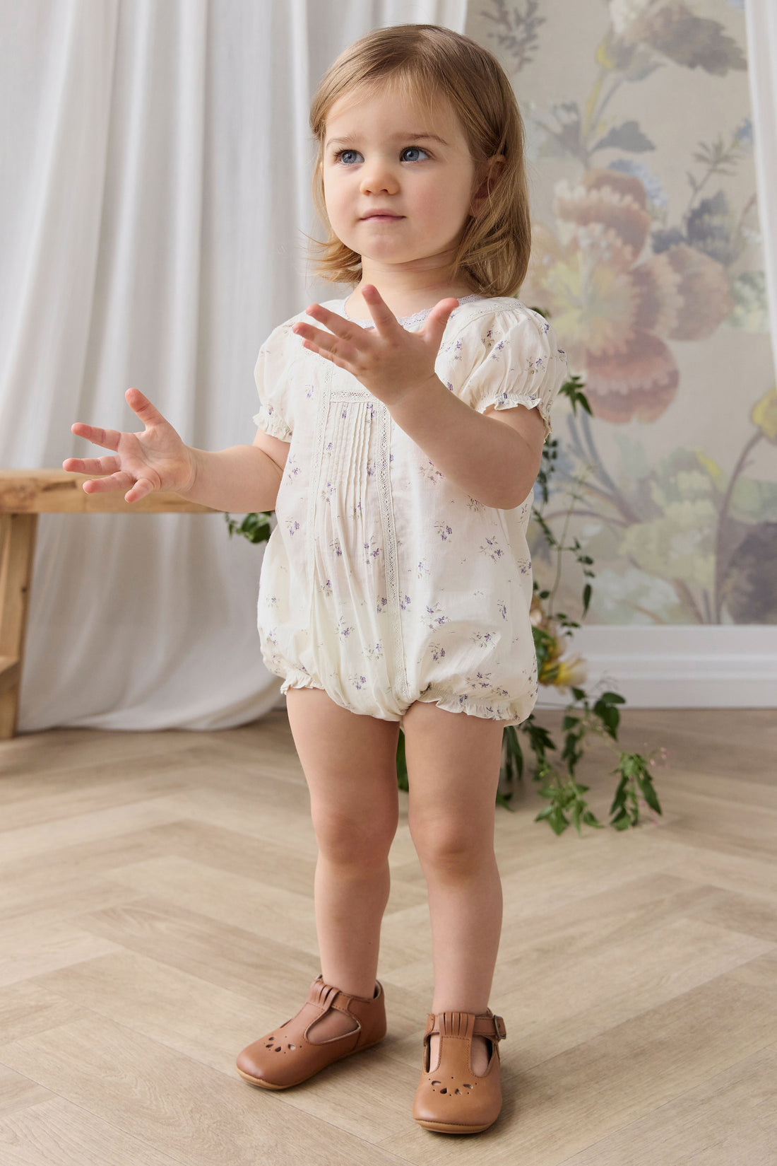 JAMIE KAY ORGANIC COTTON SAYLOR PLAYSUIT