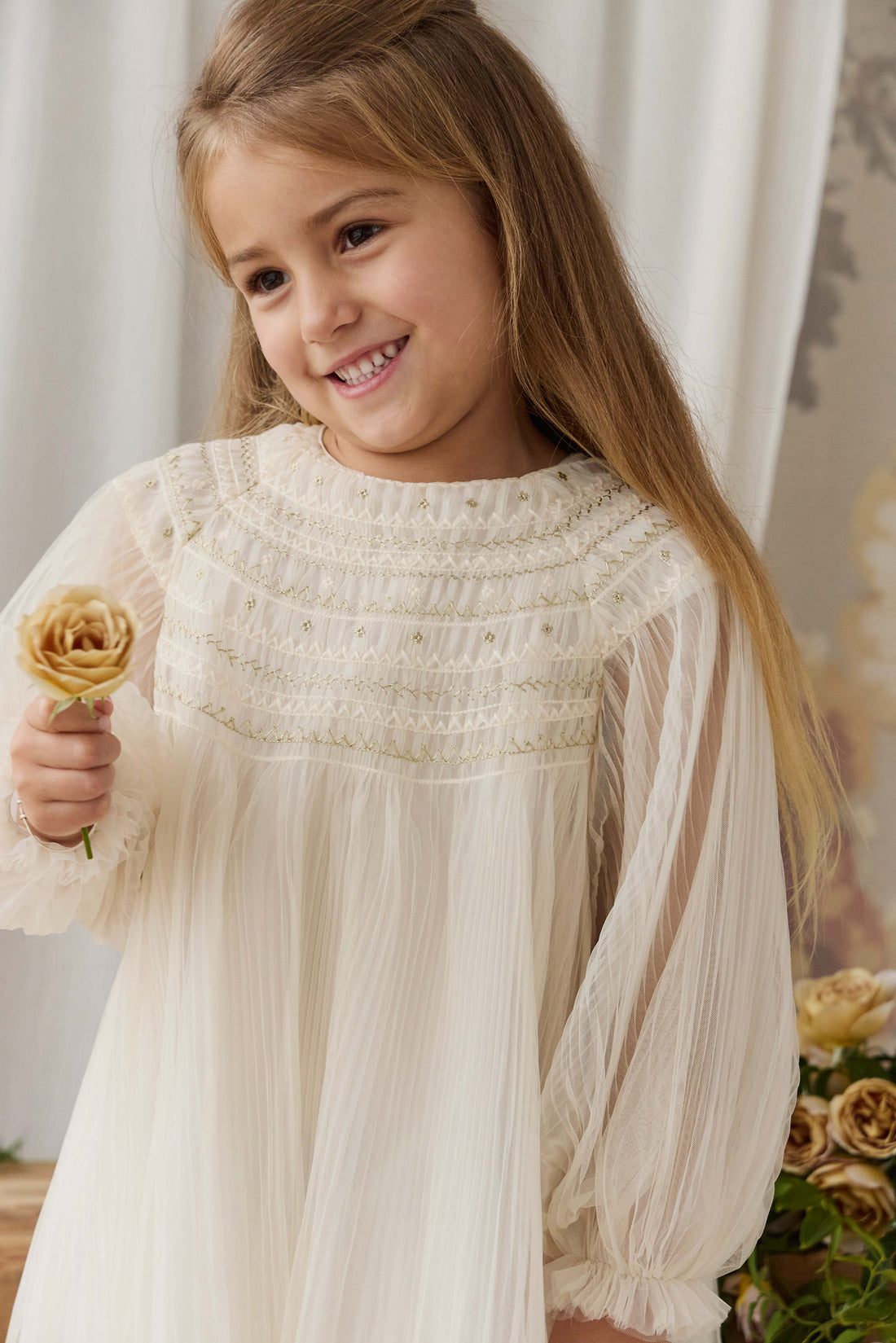 JAMIE KAY LYDIE TULLE DRESS