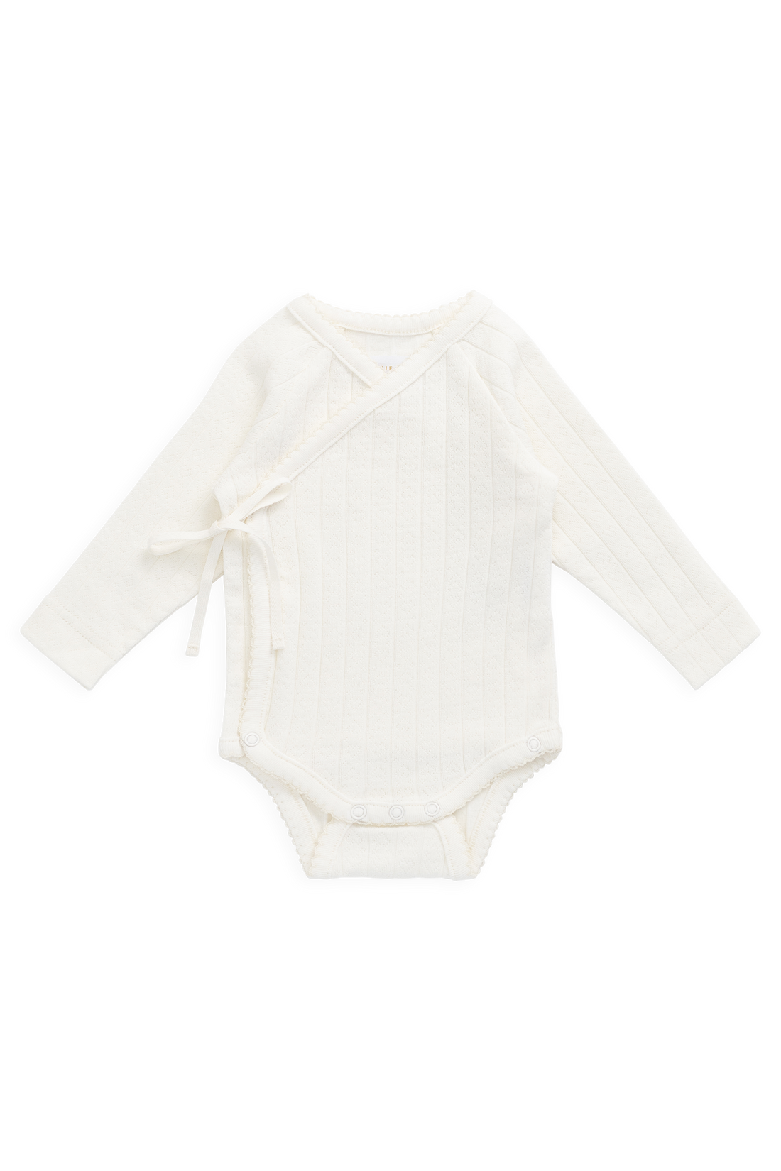 JAMIE KAY ORGANIC COTTON POINTELLE MARINA BODYSUIT
