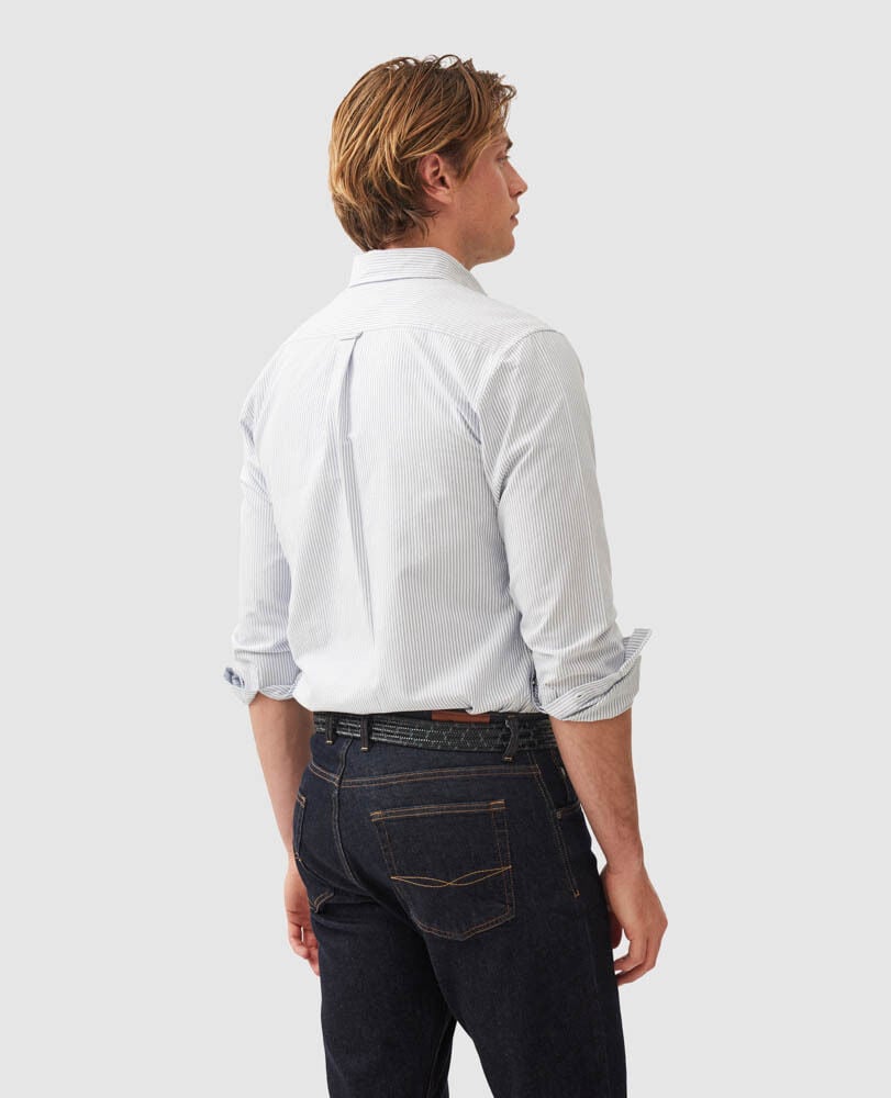 RODD &amp; GUNN OXFORD LAKESIDE STRIPE SHIRT