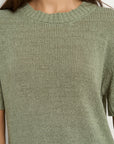 BY ROSA LOVEABLE KNIT TEE