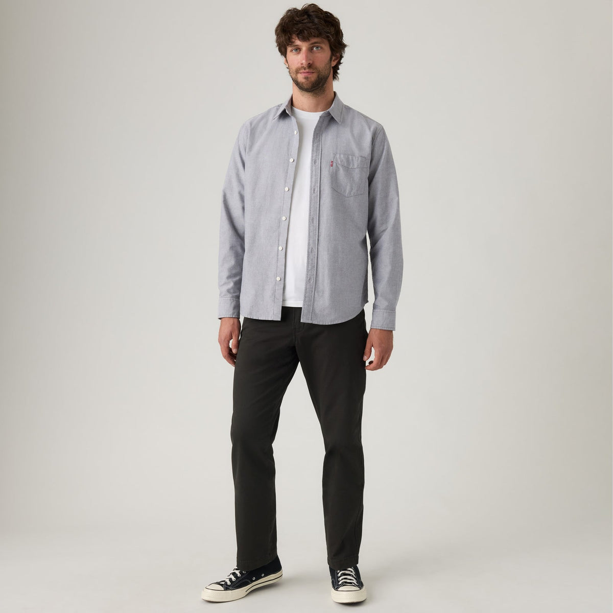LEVIS XX CHINO RELAXED STRAIGHT III - METEORITE TWILL