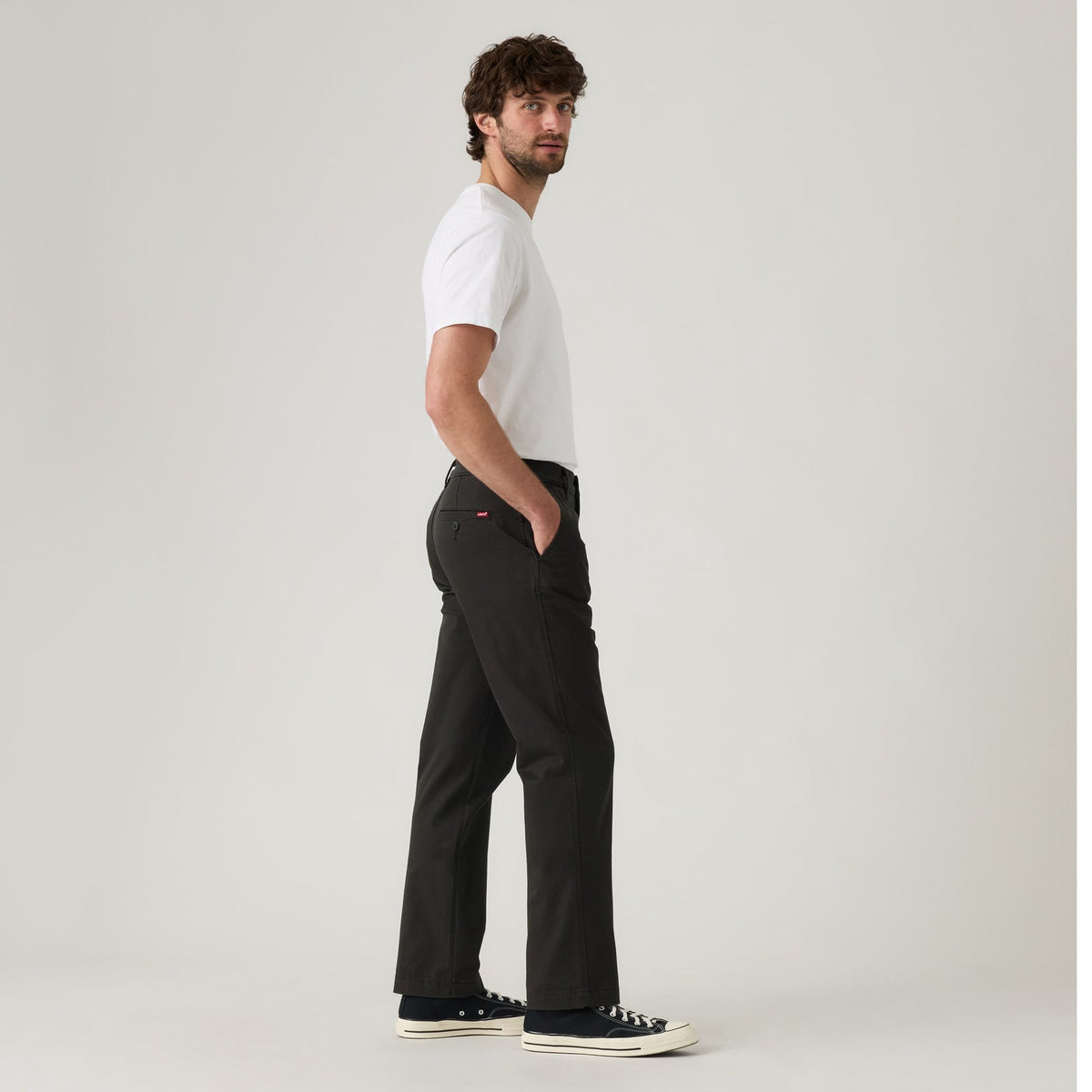 LEVIS XX CHINO RELAXED STRAIGHT III - METEORITE TWILL