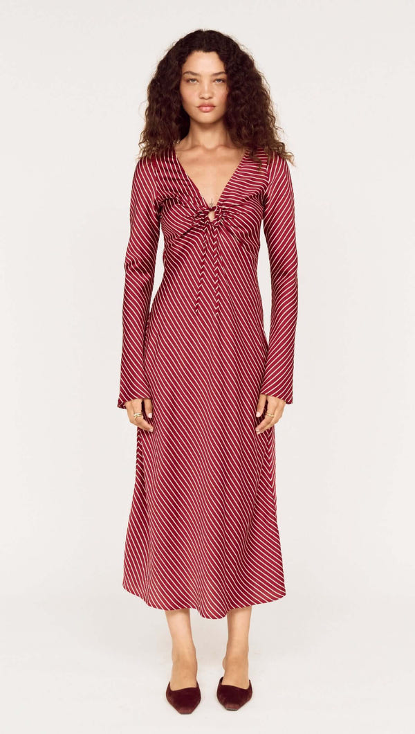 MINK PINK LENI BIAS MIDI DRESS